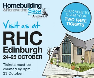 Homebuilding & Renovating Show Free ticket offer and advert